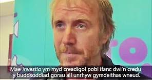 Rhys Ifans: 'Never enough opportunities' to Welsh