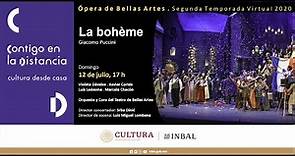La bohème, de Giacomo Puccini / Compañía Nacional de Ópera / México