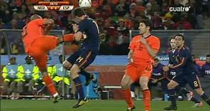Sudafrica 2010 Holanda 0-1 España ( Resumen de Canal+ )