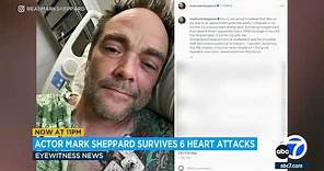Actor Mark Sheppard recovering from multiple heart attacks
