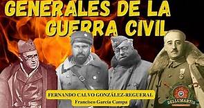 LOS GENERALES DE LA GUERRA CIVIL ESPAÑOLA 1936-1939 ** Fernando Calvo **