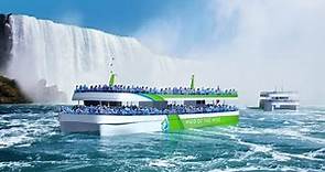 Maid of the Mist in Niagara Falls Boat Tour (4k)|Canadian Horseshoe Falls