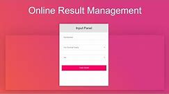 How to Create an Online Student Result Management System with PHP and MySQL | Max's Tube