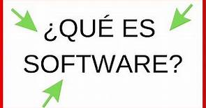 🛑✅Qué es software - Curso de Informática Básica