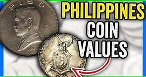 PHILIPPINES PESO COINS WORTH MONEY - INTERNATIONAL WORLD COINS!!