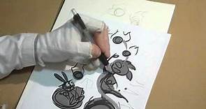 Former Disney Animator, Francis Glebas- More drawing tips 2 of 5