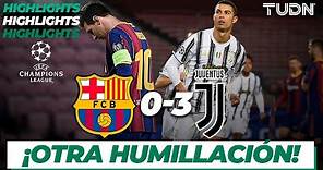 Highlights | Barcelona 0-3 Juventus | Champions League 2020/21-J6 | TUDN