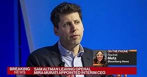WATCH: Sam Altman is out at OpenAI.