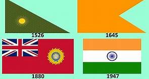 Historical Flags of India (with National Anthem of India)