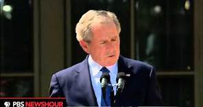 Watch George W. Bush Speak at the Dedication of His Presidential Library