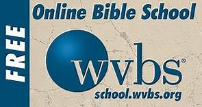 Free: WVBS Online Bible School