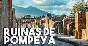 Ruinas de Pompeya - Cuerpos petrificados por el volcán Vesubio