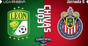Resumen y Goles | León vs Chivas | Liga BBVA MX - Guard1anes 2021 - Jornada 5