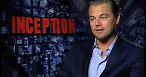 Leonardo DiCaprio - Inception Interview