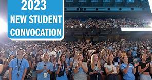 2023 New Student Convocation | UNC-Chapel Hill
