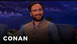 Johnny Galecki Thinks His Siblings Are Embarrassed By Him | CONAN on TBS