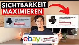 Mehr Aufmerksamkeit für deine eBay Kleinanzeigen Artikel – Kostenlos! | eBay Tipps & Tricks