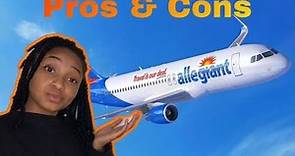 First time flying allegiant 🛩 | pros vs cons