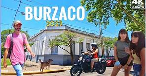 【4K】Caminando BURZACO (Centro) - Provincia de Buenos Aires | Almirante Brown, Walking Tour Vlog