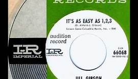Jill Gibson - IT'S AS EASY AS 1, 2, 3 (United Recording) (1964)