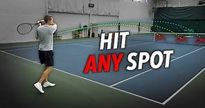 How to AIM Your Tennis Shots and Hit ANY Target!