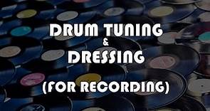 Making records with Eric Valentine - Drum Tuning and Dressing for Recording