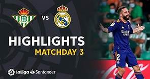 Resumen de Real Betis vs Real Madrid (0-1)