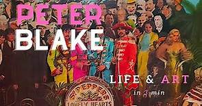 Peter Blake one of the leading figures of the Pop Art movement