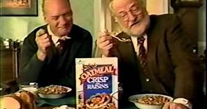 Nigel Bennett's Oatmeal Crisp Commercials