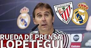 Athletic - Real Madrid | Rueda de prensa de Lopetegui | Diario AS