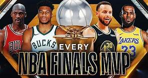 EVERY NBA Finals MVP in HISTORY! | Jordan, Giannis, LeBron, Steph and MORE 🏆