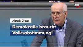 Albrecht Glaser zur Direkten Demokratie