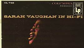 Sarah Vaughan - Sarah Vaughan In Hi-Fi
