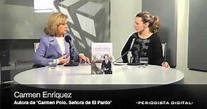 Entrevista a Carmen Enríquez, autora de 'Carmen Polo, señora de El Pardo' -11 diciembre 2012-