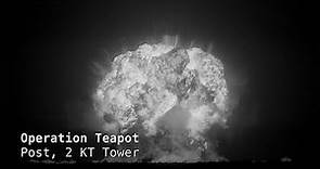 Nuclear Test Film Highlights #2 - Restored Footage, Epic Explosions