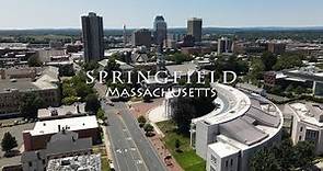 Springfield, Massachusetts - [4K] Drone Tour