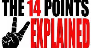 The 14 Points Explained: US History Review