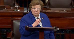 Longest Serving Woman Senator, Barbara Mikulski, Gives Farewell Address