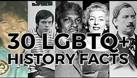 30 LGBTQ History Facts, Events, & Heroes