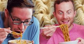 The Try Guys EXTREME Spicy Noodle Challenge