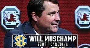 What South Carolina's Will Muschamp said at SEC Media Days 2019