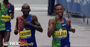 Boston Marathon 2019: Men's elite ends with epic photo finish | NBC Sports