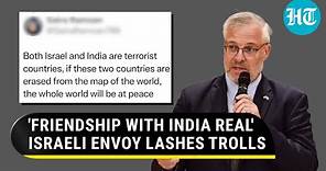 'Jealousy Has No Medicine': Envoy defends India-Israel ties after 'terrorist' provocation