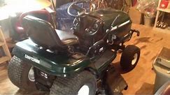 DIY Craigslist Find Mower Repair Craftsman LT1000 Lawn Tractor for $175 Like New