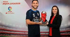 Florin Andone Mejor jugador de LaLiga Santander diciembre 2016