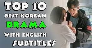 Top 10 Best Korean Drama Series with English subtitles on YouTube
