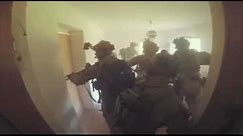 US Special Operations Team Conducting CQB Training