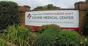 Virginia Tech's Marion duPont Scott Equine Medical Center