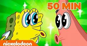 SpongeBob | 50 MIN dei NUOVI momenti di SpongeBob! | Nickelodeon Italia