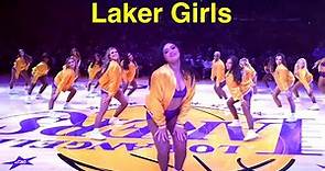 Laker Girls (Los Angeles Lakers Dancers) - NBA Dancers - 1/17/2024 "Step On Up" dance performance